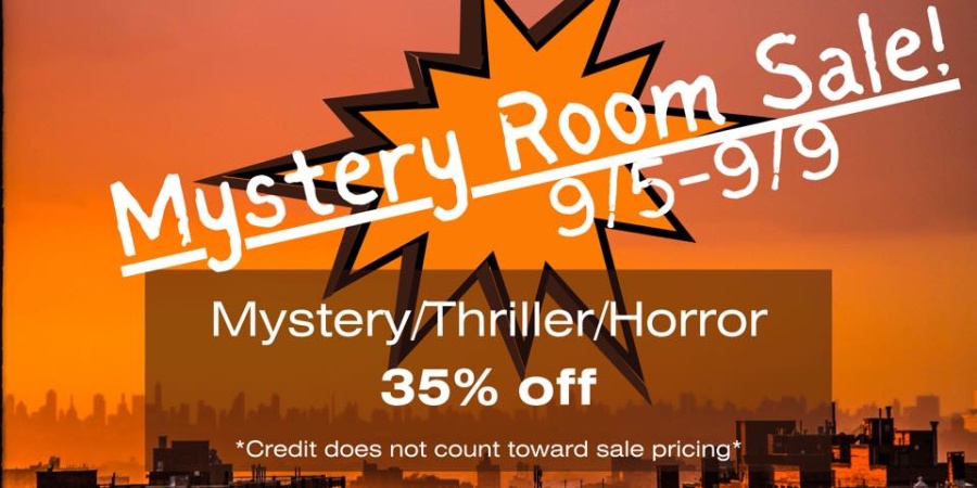 Bookishly Happy Mystery Room Sale